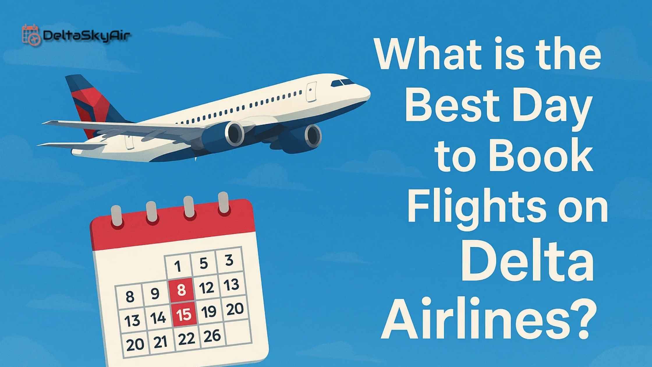 What is the Best Day to Book Flights on Delta Airlines?